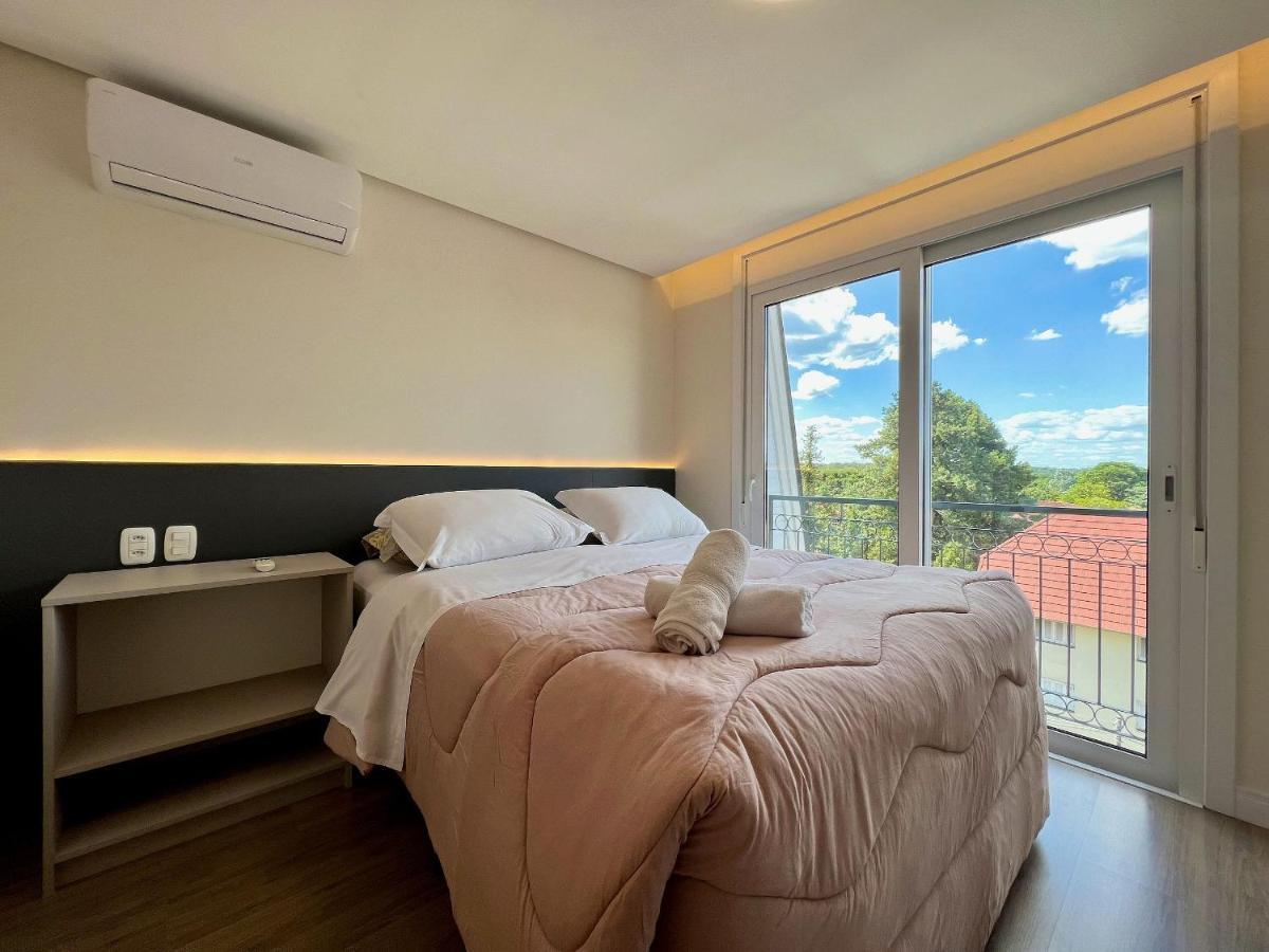 Апартаменты Cobertura Solar Do Ipe Centro 2 Dorm By Achei Канела Экстерьер фото